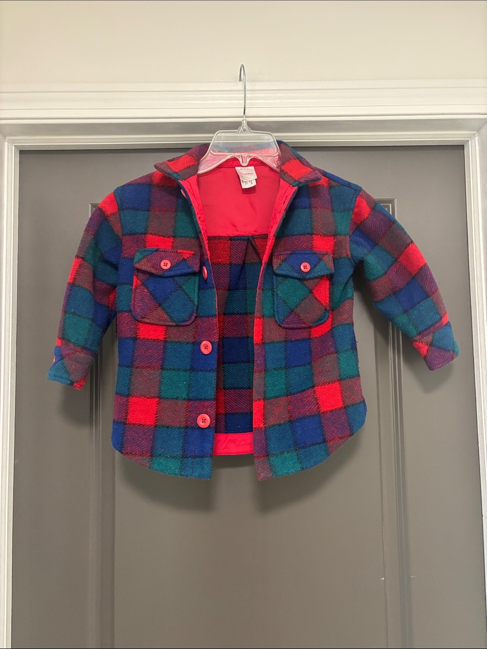 Hanna Andersson plaid jacket 4